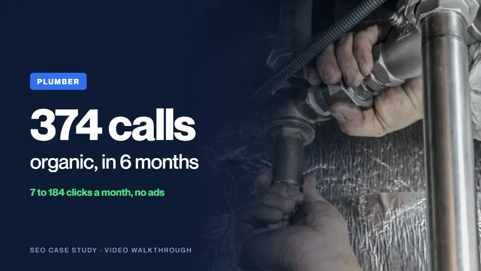 About vasco: Case study: emergency plumbing, organic call-outs