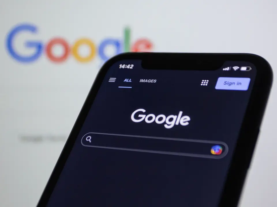 Hire SEO expert: Google search open on a smartphone Hire SEO expert: Google search open on a smartphone